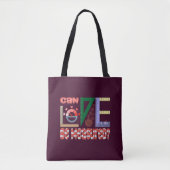 Metingen van liefde tote bag (Voorkant)