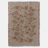 Metis Art Blanket Native BeadingThrow Blankets Deken (Voorkant Verticaal)