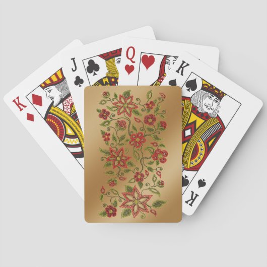 Metis Art-kaarten Aangepaste Metis Bezig met afspe Pokerkaarten (Achterkant)