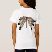 Metis Art Kind T-shirt First Nation Art Kind T-shi (Achterkant)