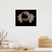 Metis Art Poster Spirit Animal Inative Print Poste (Keuken)