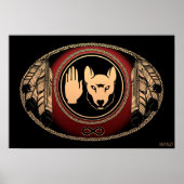 Metis Art Poster Spirit Animal Inative Print Poste (Voorkant)