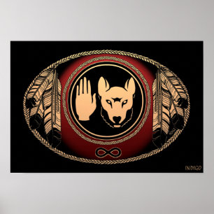 Metis Art Poster Spirit Animal Inative Print Poste