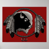 Metis Art Poster Spirit Animal Inative Print Poste (Voorkant)