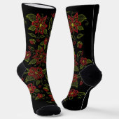 Metis Art Socks Native Beading Socks Customize Sokken (Gebogen)