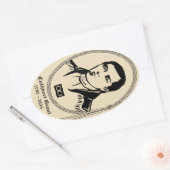 Metis Art Sticker First Nation Leader Sticker (Envelop)