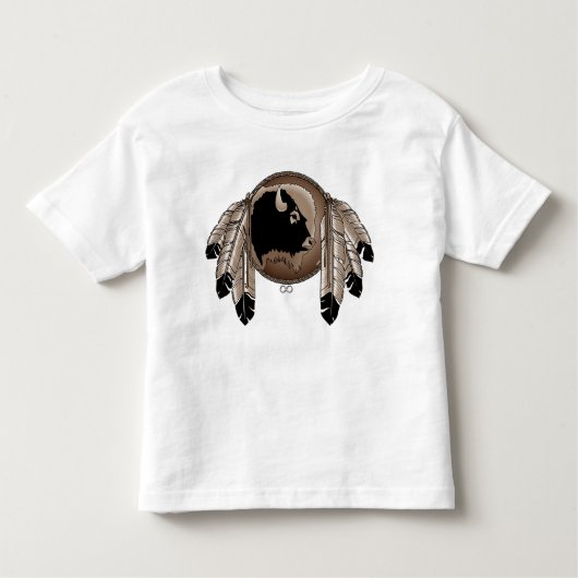 Metis Baby Shirten First Nations Art Baby Shirt (Voorkant)