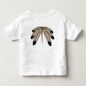 Metis Baby Shirten First Nations Art Baby Shirt (Achterkant)