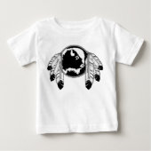 Metis Baby Shirten Native Wildlife Art Baby (Voorkant)