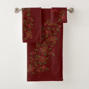 Metis Beading Bath-handdoeken stelt standaard kuns Bad Handdoek
