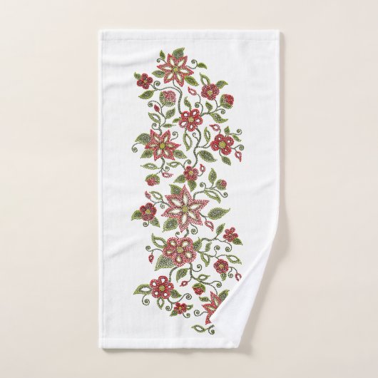 Metis Beading Bath-handdoeken stelt standaard kuns Bad Handdoek (Handdoek)