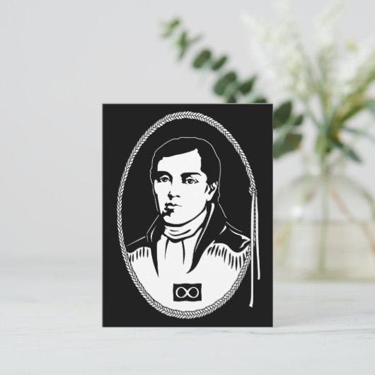 Metis Briefkaarten First Metis Leader Postards (Staand voorkant)