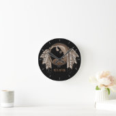 Metis Clock First Nation Spirit Buffalo Wall klok (Huis)