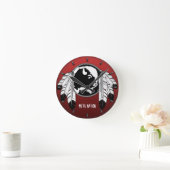 Metis Clock First Nation Spirit Buffalo Wall klok (Huis)
