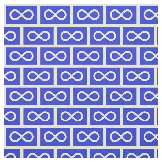 Metis Fabric Metis Flag Fabric Aboriginal Fabric Stof (Swatch)