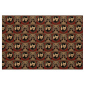 Metis Fabric Metis Flag Fabric Native Wolf Fabric Stof (Fat Quarter)