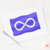 Metis Flag Art Stickers First Nations Art Stickers (Envelop)