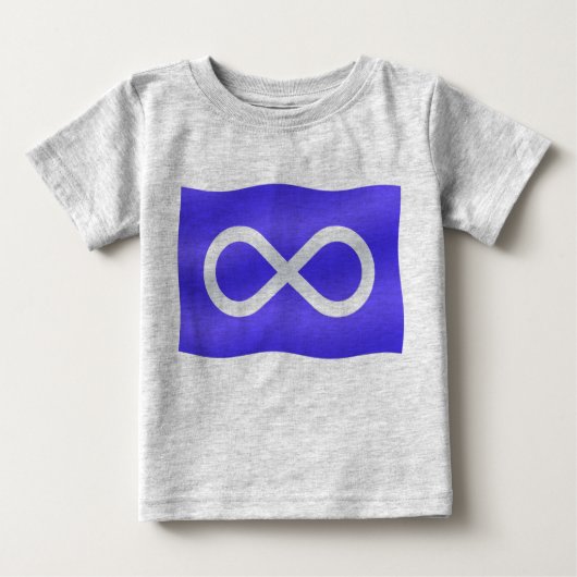 Metis Flag Baby Creeper First Nation Baby Geschenk (Voorkant)