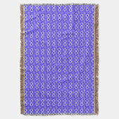 Metis Flag Blanket First Nations Thellemmers Deken (Voorkant Verticaal)