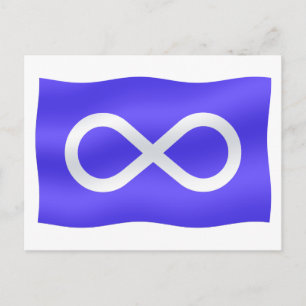 Metis Flag Briefkaarten Buffalo First Nations Kaar