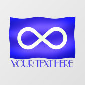 Metis Flag Decals Personaliseert de Decalen van he (Vel)