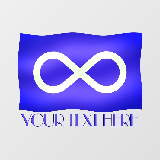 Metis Flag Decals Personaliseert de Decalen van he (Vel)