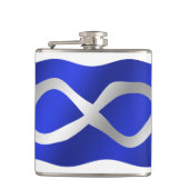 Metis Flag Flask op maat gesneden Metis Drink Kolv Heupfles (Voorkant)