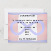 Metis Flag Invitations Custom Metis Canada Kaart (Achterkant)