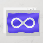 Metis Flag Kaarten First Nations Art Kaarten Metis (Voorkant / Achterkant)