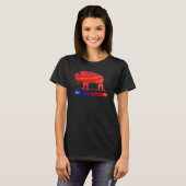 Metis Flag Metis Nation Buffalo Metis Sash Tee T-shirt (Voorkant volledig)