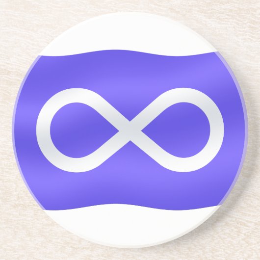 Metis Flag Onderzetters First Nations Pride Gifts (Voorkant)