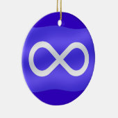 Metis Flag Ornament First Nations Keepsakes (Rechts)