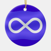 Metis Flag Ornament First Nations Keepsakes (Voorkant)