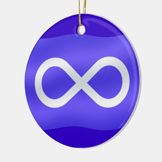 Metis Flag Ornament First Nations Keepsakes (Links)