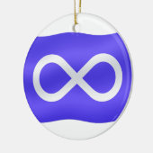 Metis Flag Ornament First Nations Keepsakes (Links)