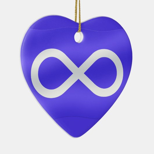 Metis Flag Ornament Personalized Metis Decorting (Rechts)