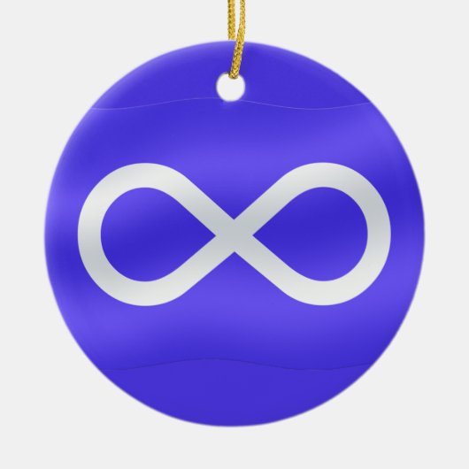 Metis Flag Ornament Personalized Metis Decorting (Voorkant)