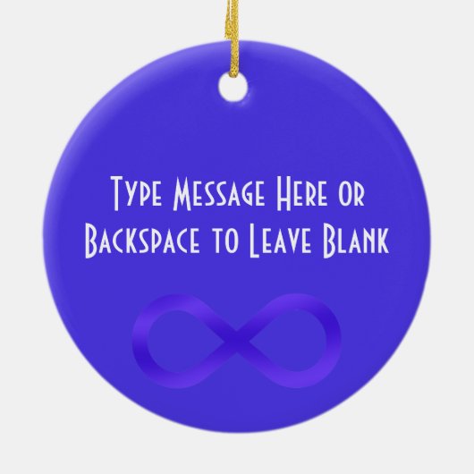 Metis Flag Ornament Personalized Metis Decorting (Achterkant)