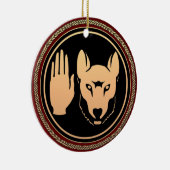 Metis Flag Ornament Personalized Tribal Decoration (Rechts)