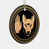 Metis Flag Ornament Personalized Tribal Decoration (Rechts)