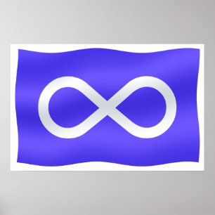 Metis Flag Poster Metis Flag Poster Prints Gifts