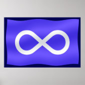 Metis Flag Poster Metis Flag Poster Prints Gifts (Voorkant)