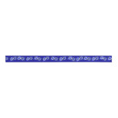 Metis Flag Ribbon Paper Custom First Nation Ribbon Grosgrain Lint (Voorkant)