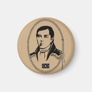 Metis Fridge Magnet Metis Hero Cuthbert Grant Gift