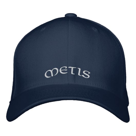 Metis Geborduurde Honkbalpet Metis Mutsen & Cadeau Pet (Voorkant)