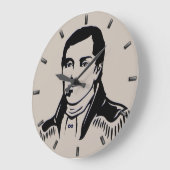 Metis Hero Clock Metis Leader Cuthbert Grant Clock Grote Klok (Hoek)