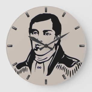 Metis Hero Clock Metis Leader Cuthbert Grant Clock Grote Klok