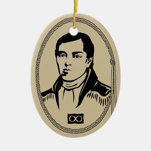 Metis Hero Ornament Personalized Metis Decorting (Voorkant)