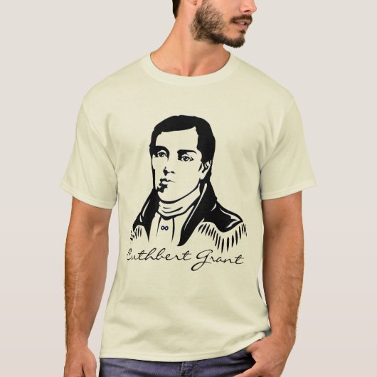 Metis Hero Shirten Cuthbert Grant Metis T-shirt (Voorkant)