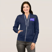 Metis Hoodie Metis Flag Hoodie Jacket (Voorkant volledig)